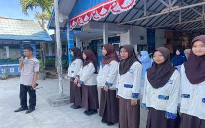 Kampanye Akbar Pemilihan Calon Ketua OSIS SMP Negeri 4 Kota Bengkulu