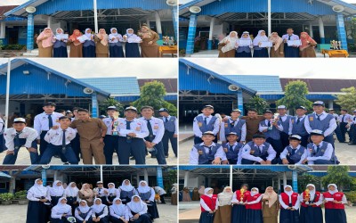 DALAM SEPEKAN SISWA-SISWI SMP NEGERI 4 KOTA BENGKULU BERTABUR PRESTASI