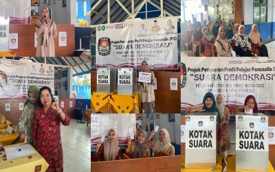 Pemilihan Ketua OSIS sebagai Implementasi P5